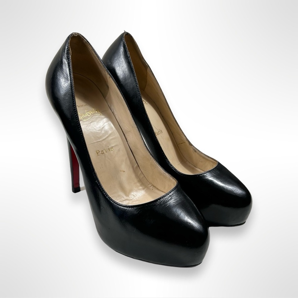 CHRISTIAN LOUBOUTIN Rolando 140 red bottom platform heels